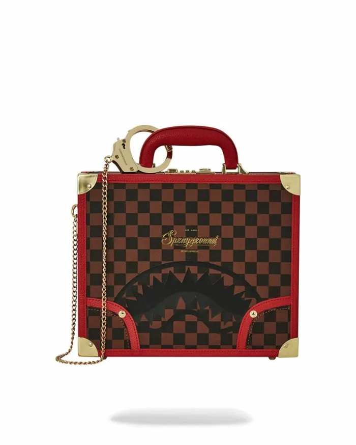 SPRAYGROUND TAKEOVER THE THRONE ATTACH HANDCUFF BRIEFCASE Bags