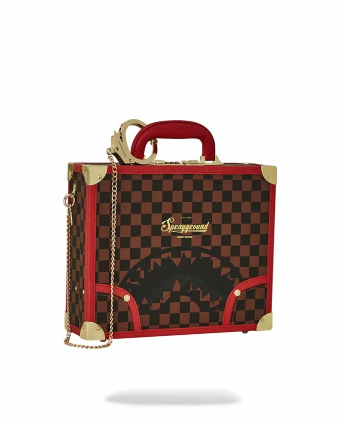 SPRAYGROUND TAKEOVER THE THRONE ATTACH HANDCUFF BRIEFCASE Bags