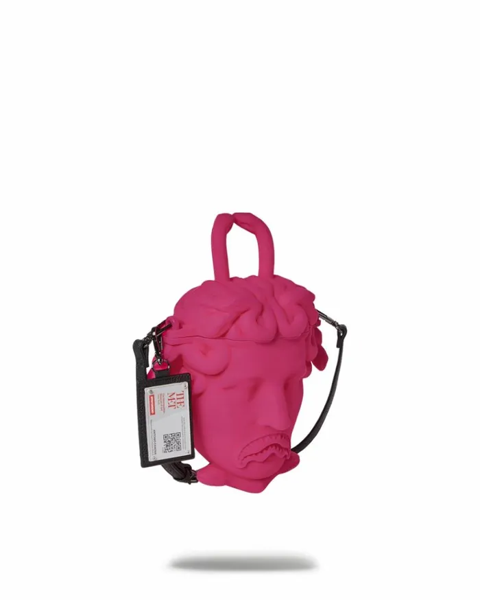 SPRAYGROUND THE MET CANOVA MEDUSA HANDBAG PINK Bags