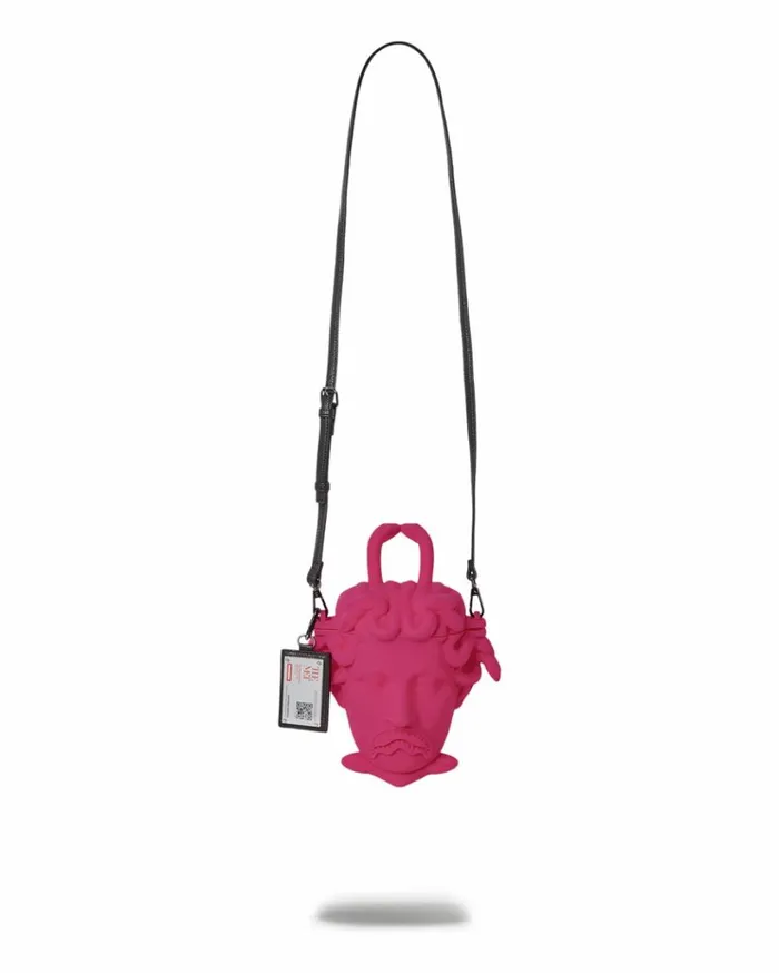 SPRAYGROUND THE MET CANOVA MEDUSA HANDBAG PINK Bags