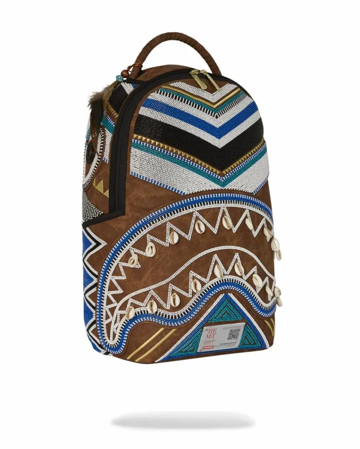 SPRAYGROUND THE MET KUBA KINGDOM HEADDRESS BACKPACK Bags