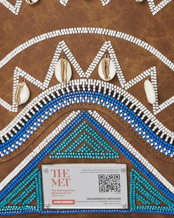 SPRAYGROUND THE MET KUBA KINGDOM HEADDRESS BACKPACK Bags