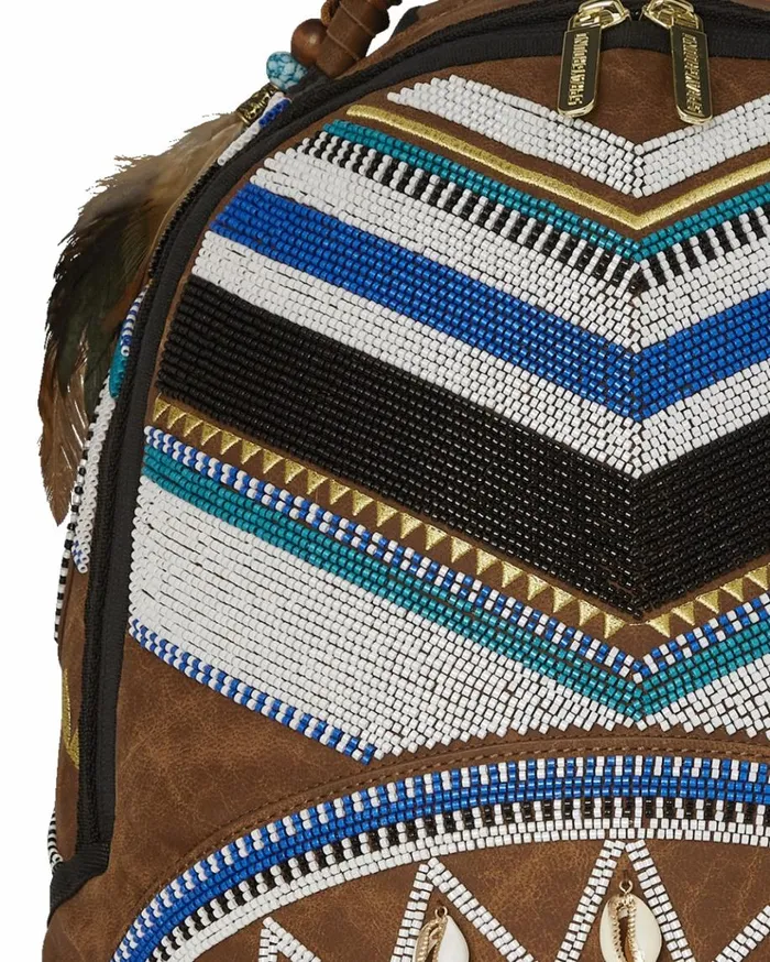 SPRAYGROUND THE MET KUBA KINGDOM HEADDRESS BACKPACK Bags