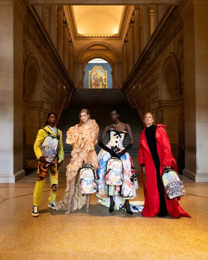 SPRAYGROUND THE MET MAP CHOOSE YOUR PATH BACKPACK Bags