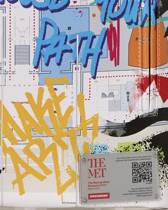 SPRAYGROUND THE MET MAP CHOOSE YOUR PATH BACKPACK Bags