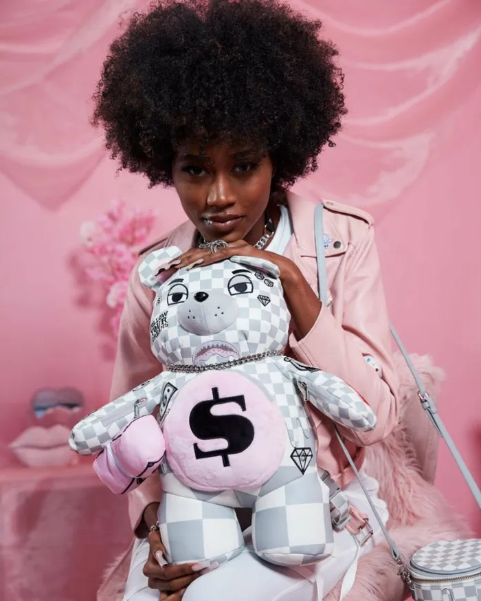 SPRAYGROUND XTC LA PALAIS MEDIUM MONEYBEAR TEDDYBEAR BACKPACK Bags