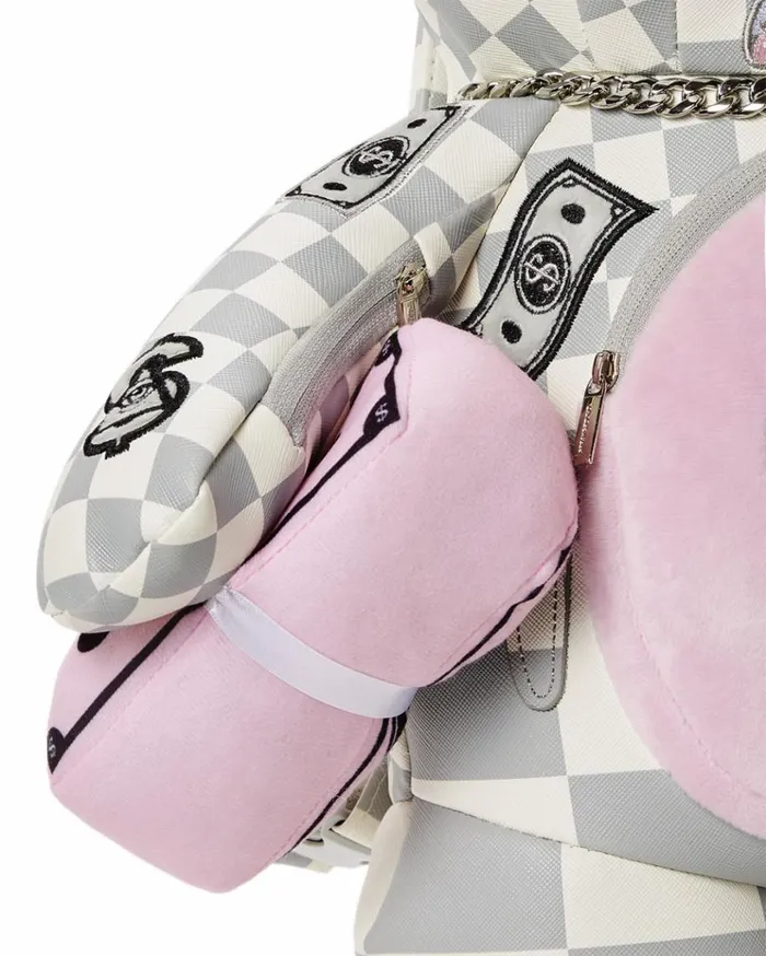 SPRAYGROUND XTC LA PALAIS MEDIUM MONEYBEAR TEDDYBEAR BACKPACK Bags
