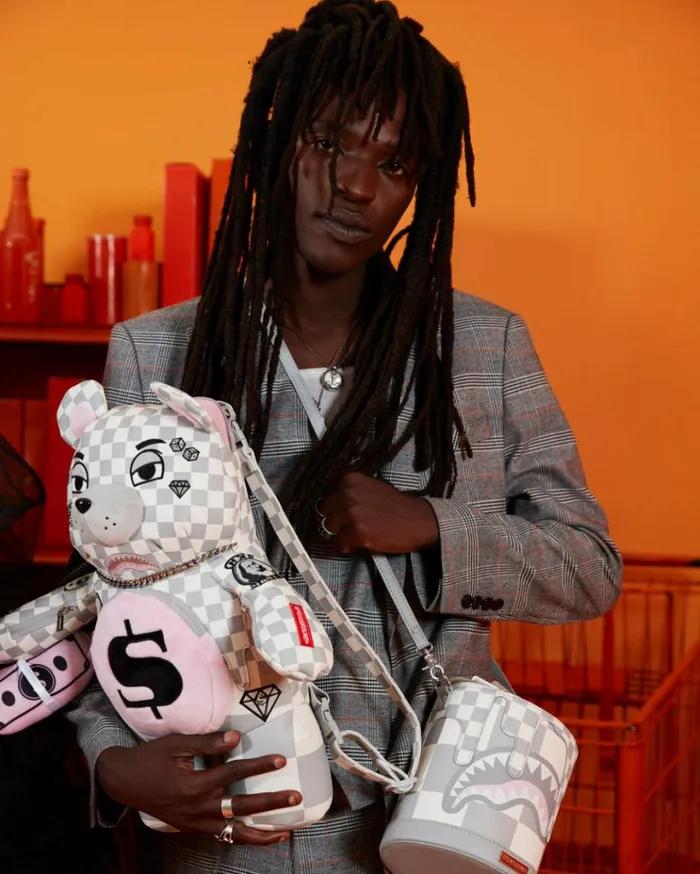 SPRAYGROUND XTC LA PALAIS MEDIUM MONEYBEAR TEDDYBEAR BACKPACK Bags