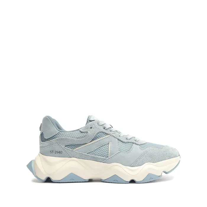 St2940 Suede Sneaker Denim Women Schutz Shoes Sneakers