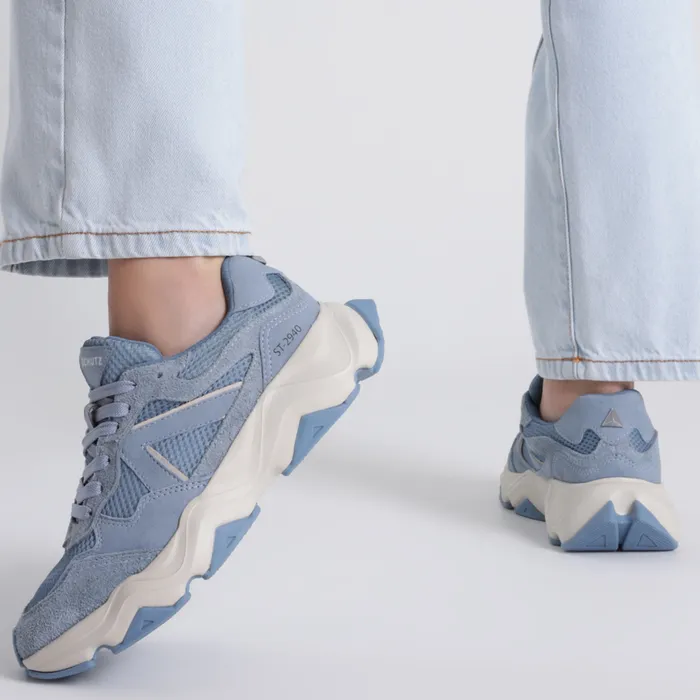 St2940 Suede Sneaker Denim Women Schutz Shoes Sneakers St2940 Suede Sneaker Denim Women Schutz Shoes Sneakers