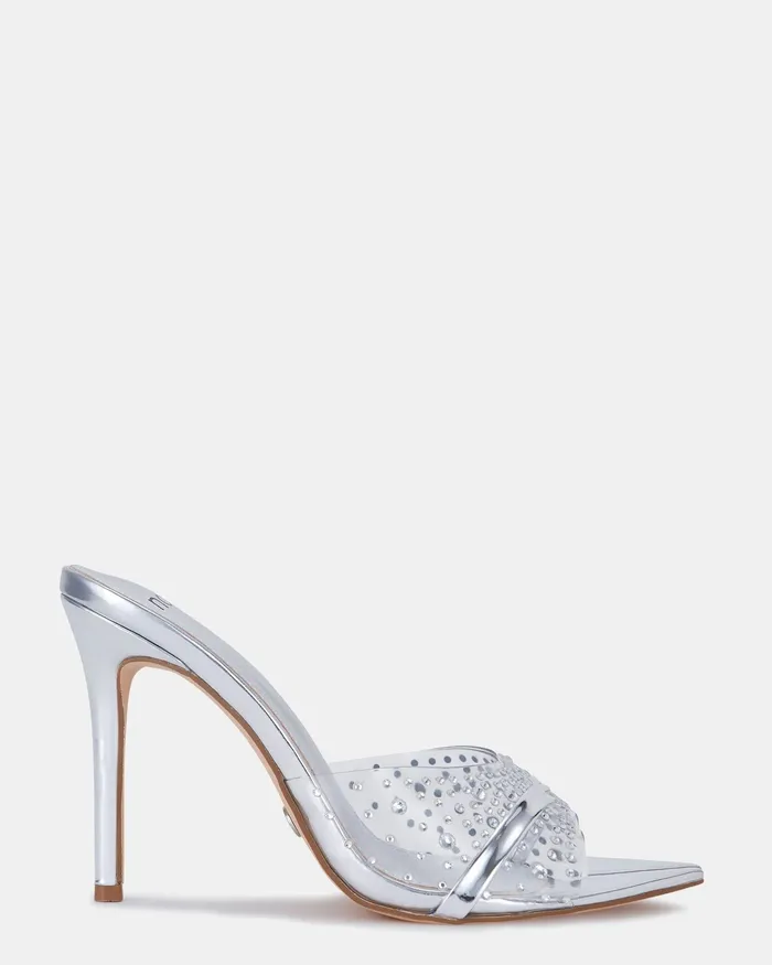 Stilettos Women ZKYLAH SILVER Stilettos NOVO Shoes