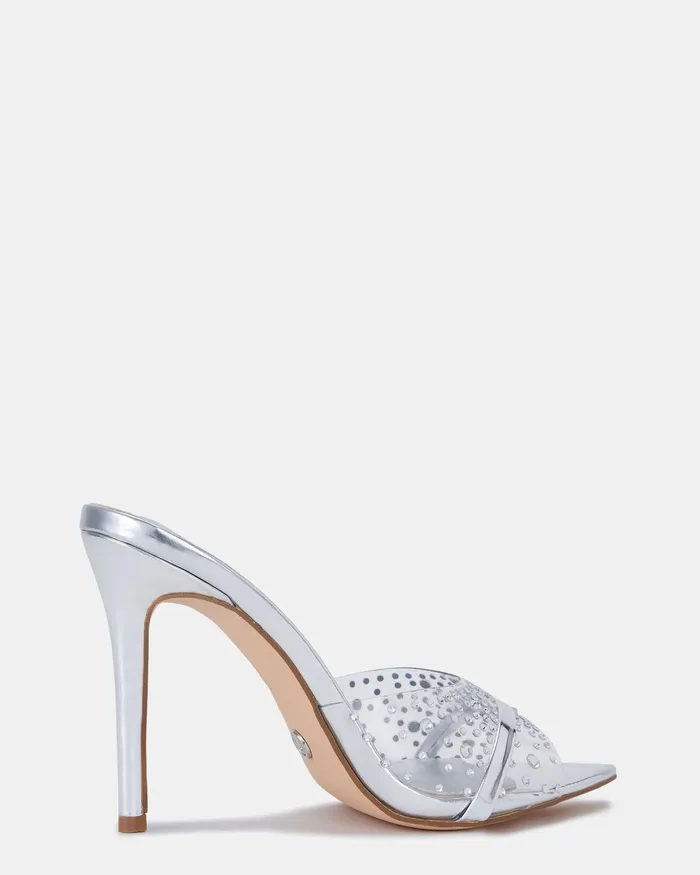 Stilettos Women ZKYLAH SILVER Stilettos NOVO Shoes