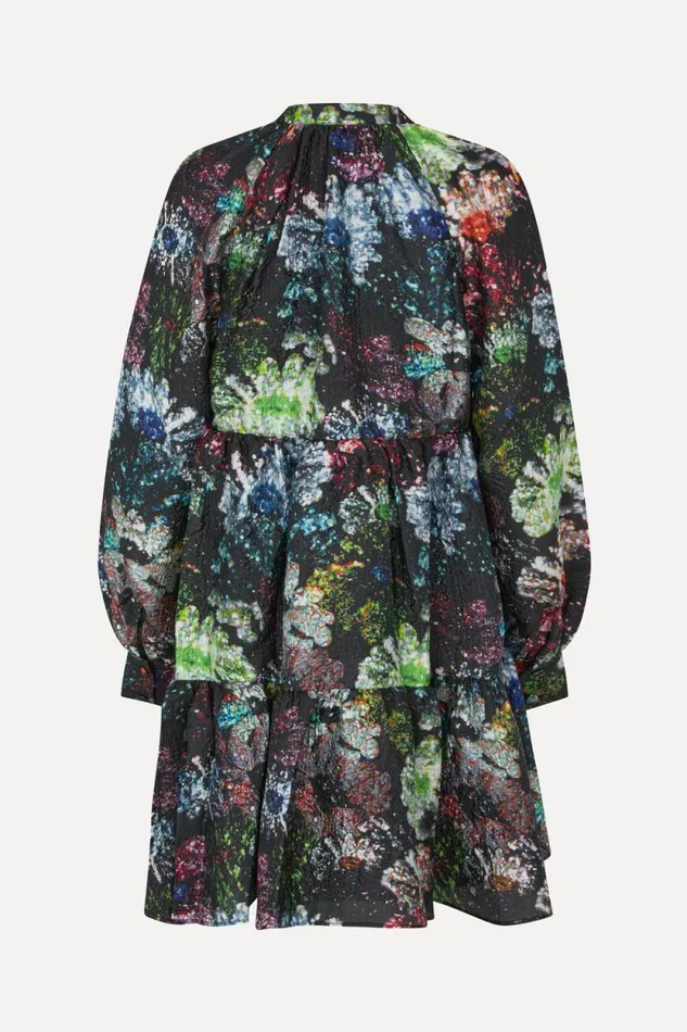 Stine Goya Dresses Jasmine Dress 8211 Glitter Bloom 8211 Women