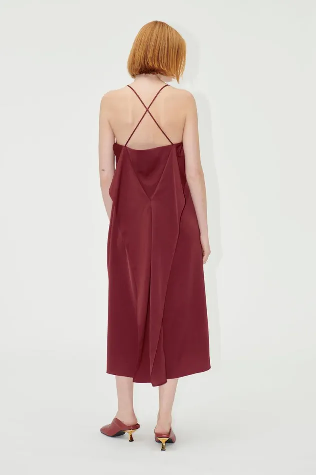 Stine Goya Dresses SGLavina Dress 8211 Raspberry 8211 Women