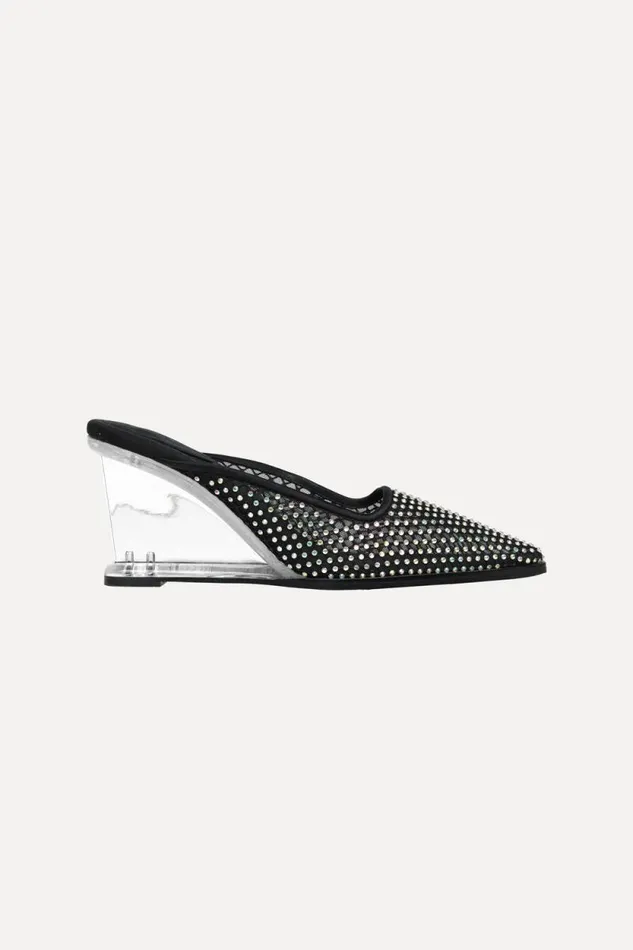 Stine Goya Shoes Crystal Heels 8211 Black 8211 Women