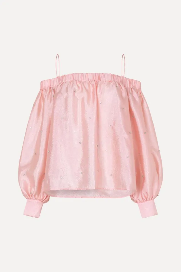 Stine Goya Tops and Shirts Augie Blouse 8211 Rose Quartz 8211 Women