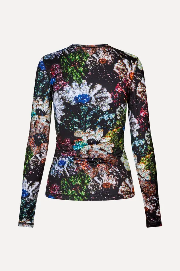 Stine Goya Tops and Shirts Juno Blouse 8211 Glitter Bloom 8211 Women