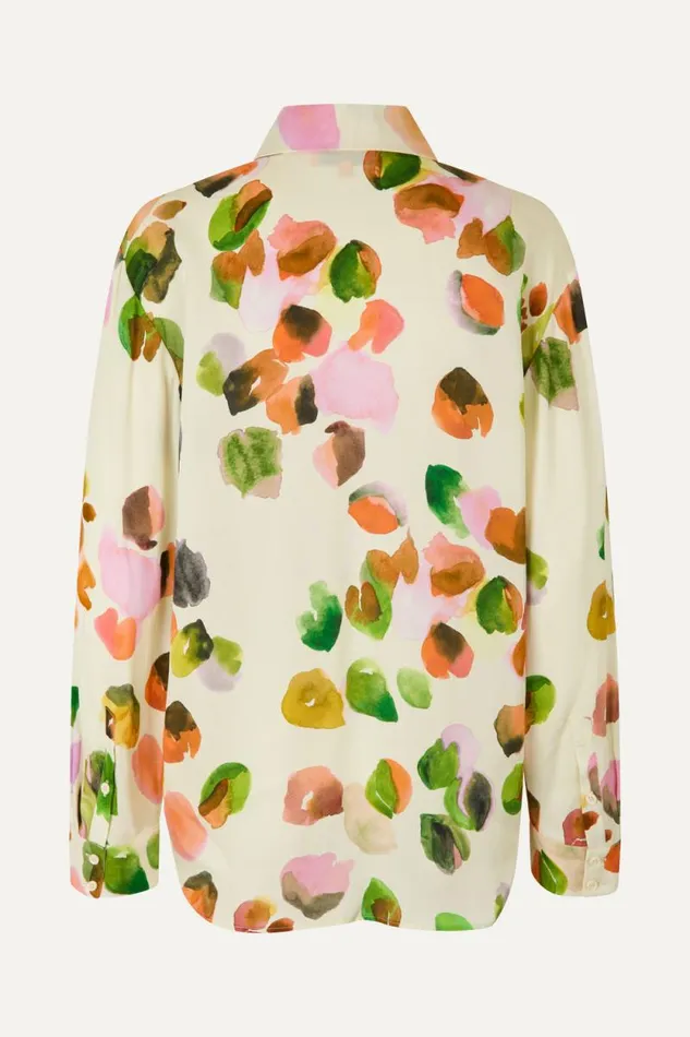 Stine Goya Tops and Shirts SGSophia Shirt 8211 Watercolor Buds 8211 Women