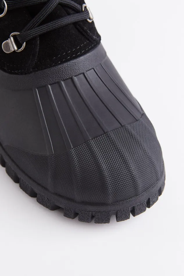 Suede Boots Women Stutterheim Patrol Boot Suede Black