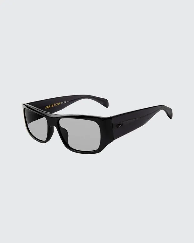 Sunglasses Men Rag and Bone Santiago Black