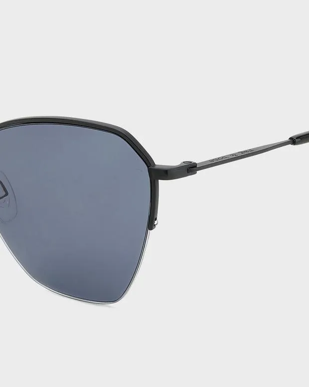 Sunglasses Women Rag and Bone Avery Matte Black