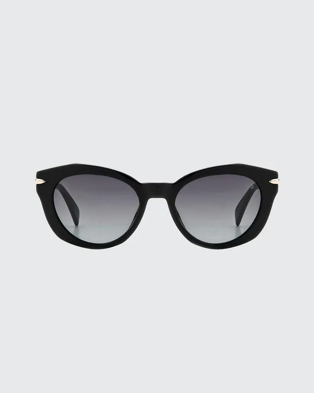 Sunglasses Women Rag and Bone Lily Black
