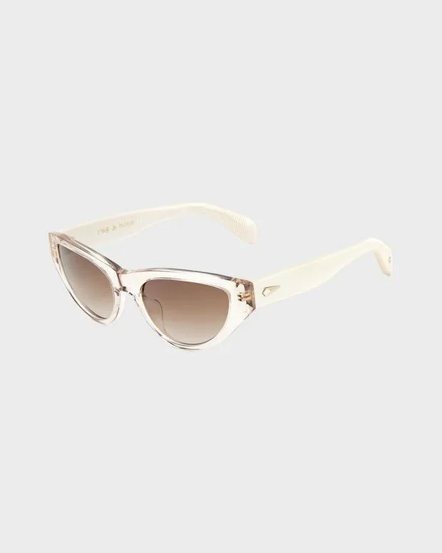 Sunglasses Women Rag and Bone Ola Beige