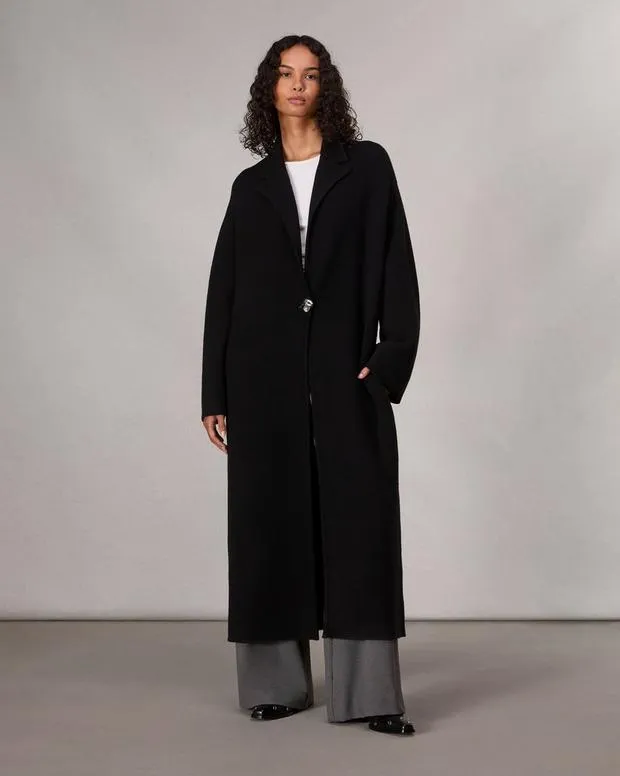 Sweaters and Sweatshirts Women Rag and Bone Bridget Sweater Coat Black