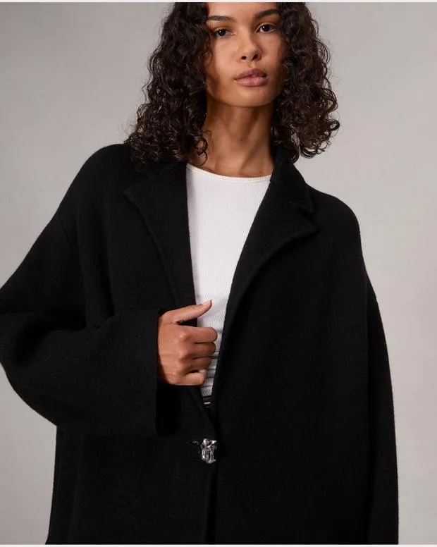 Sweaters and Sweatshirts Women Rag and Bone Bridget Sweater Coat Black