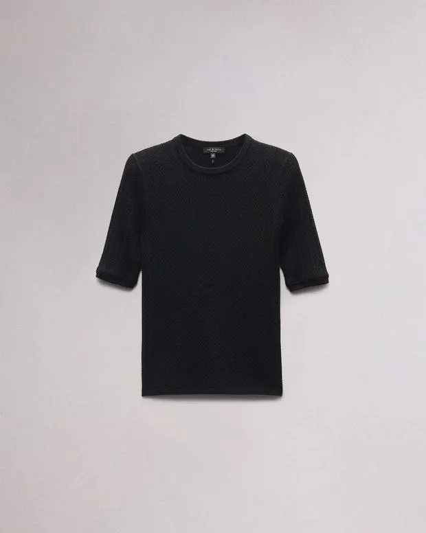 Sweaters and Sweatshirts Women Rag and Bone Tina Washable Wool Crew Black