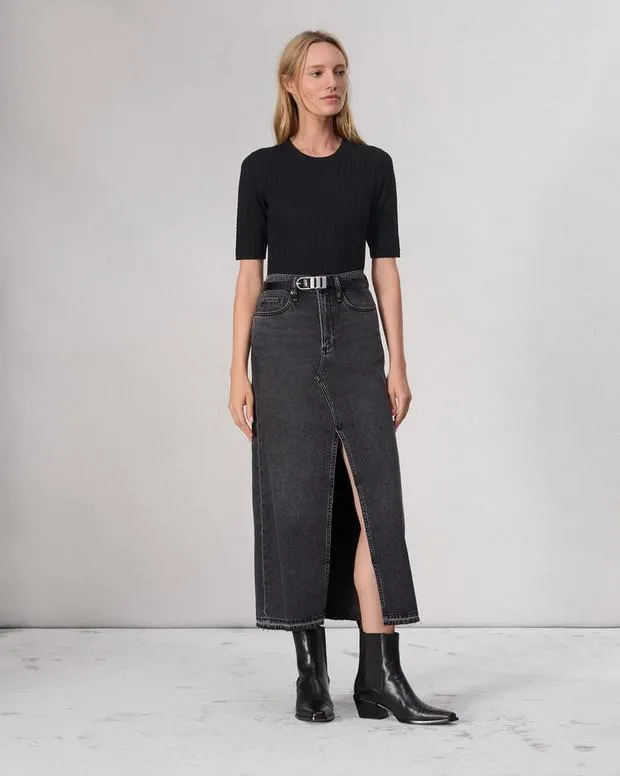 Sweaters and Sweatshirts Women Rag and Bone Tina Washable Wool Crew Black