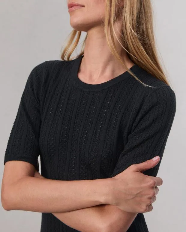 Sweaters and Sweatshirts Women Rag and Bone Tina Washable Wool Crew Black