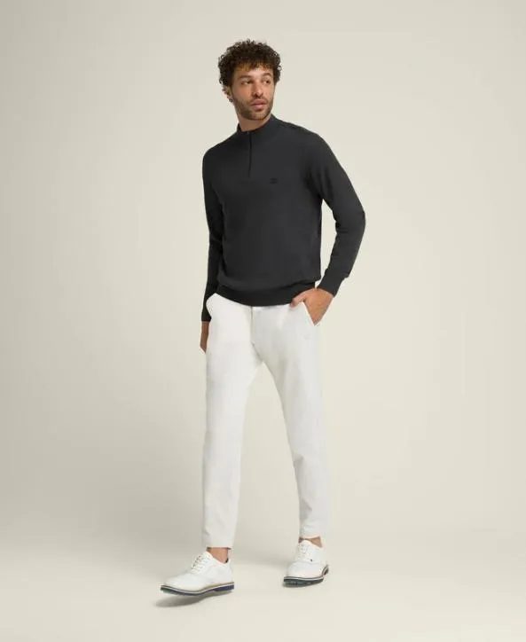 Sweaters Men Wilson Clubhouse HalfZip Pullover Faded Black Sweaters Men Wilson Clubhouse HalfZip Pullover Faded Black