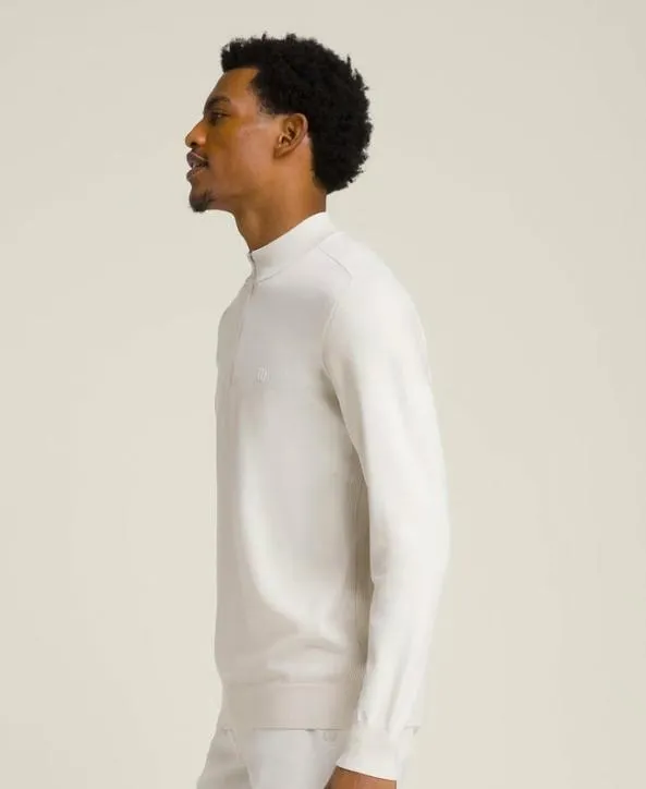 Sweaters Men Wilson Clubhouse HalfZip Pullover Stone Sweaters Men Wilson Clubhouse HalfZip Pullover Stone