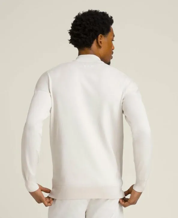Sweaters Men Wilson Clubhouse HalfZip Pullover Stone Sweaters Men Wilson Clubhouse HalfZip Pullover Stone