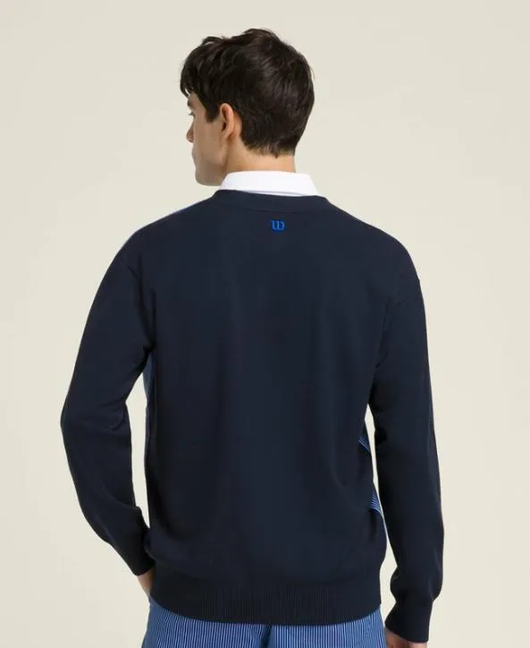 Sweaters Men Wilson M Lautner Cardigan Se Classic Navy