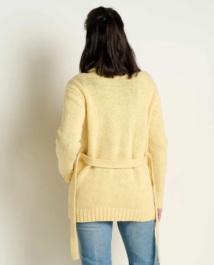 Sweaters Women8217s Ginn Cable Cardigan Straw ToadandCo