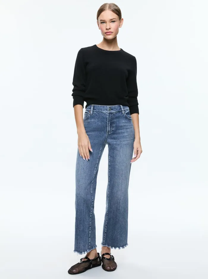 Sweaters Women Alice Olivia Carolann Pullover Black