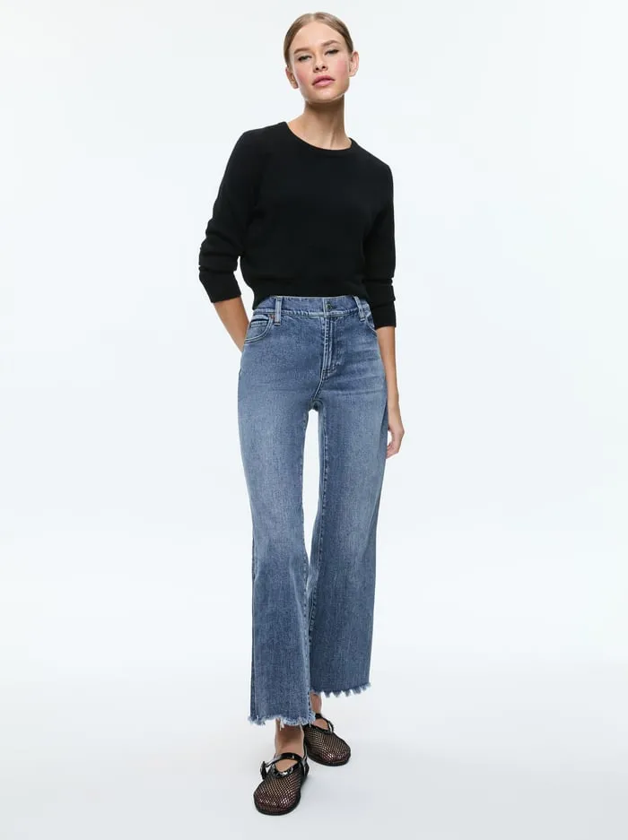 Sweaters Women Alice Olivia Carolann Pullover Black