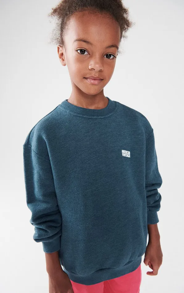 Sweatshirt Doven Overdyed Aster Kids American Vintage Sweatshirts Sweatshirt Doven Overdyed Aster Kids American Vintage Sweatshirts