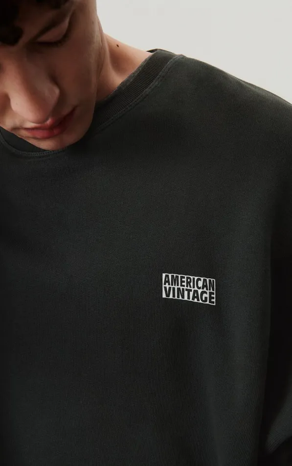 Sweatshirt Izubird Vintage Carbon Men American Vintage Sweatshirts Sweatshirt Izubird Vintage Carbon Men American Vintage Sweatshirts
