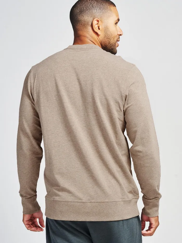 Sweatshirts Hoodies Men Tasc Performance Varsity French Terry Sweatshirt
