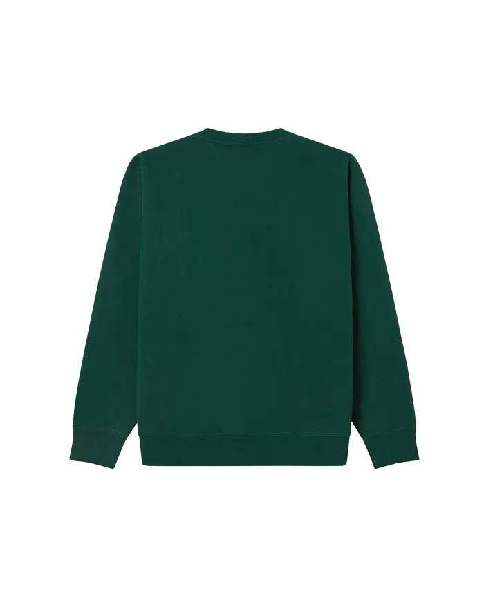 SWEATSHIRTS OBEY Clothing Men ICON CREWNECK Rain Forest