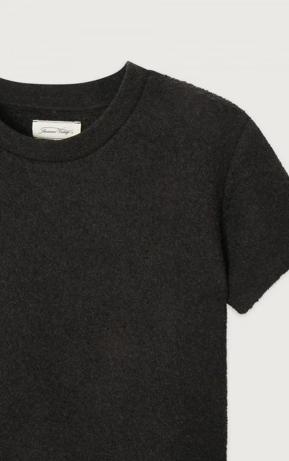 TShirt Bobypark Melange Charcoal Kids American Vintage Short Sleeve TShirts TShirt Bobypark Melange Charcoal Kids American Vintage Short Sleeve TShirts