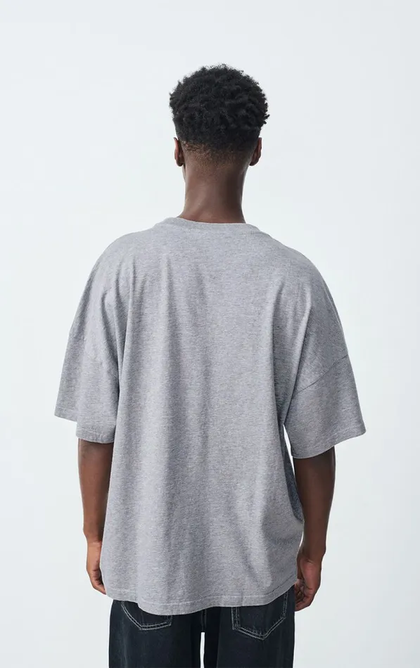 TShirt Fizvalley Heather Grey Men American Vintage Short Sleeve TShirts TShirt Fizvalley Heather Grey Men American Vintage Short Sleeve TShirts