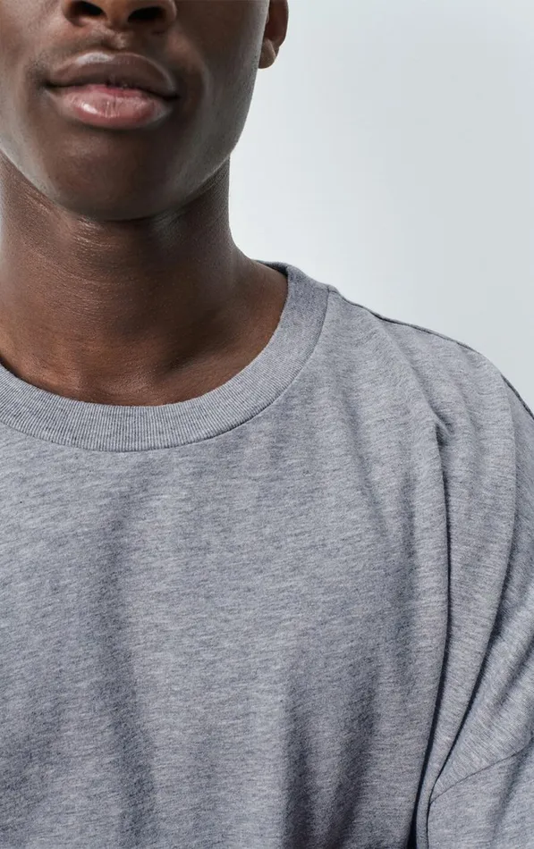 TShirt Fizvalley Heather Grey Men American Vintage Short Sleeve TShirts TShirt Fizvalley Heather Grey Men American Vintage Short Sleeve TShirts