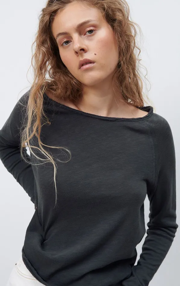 TShirt Sonoma Navy Blue Vintage Women American Vintage Long Sleeve TShirts TShirt Sonoma Navy Blue Vintage Women American Vintage Long Sleeve TShirts