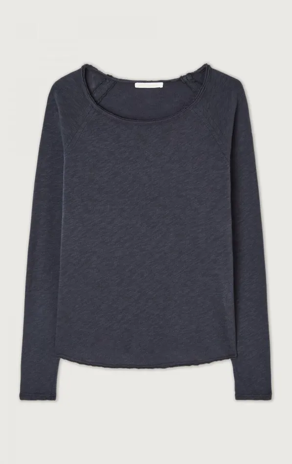 TShirt Sonoma Navy Blue Vintage Women American Vintage Long Sleeve TShirts TShirt Sonoma Navy Blue Vintage Women American Vintage Long Sleeve TShirts