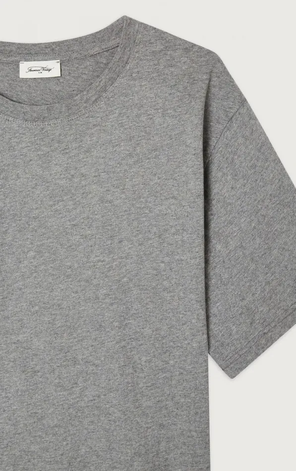 TShirt Vupaville Heather Grey Men American Vintage Short Sleeve TShirts TShirt Vupaville Heather Grey Men American Vintage Short Sleeve TShirts