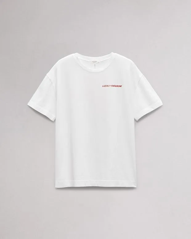 TShirts Women Rag and Bone Lucali Mica Tee White